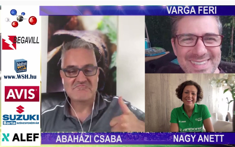Andonik Jako Sport vendége Varga Feri - VIDEÓ