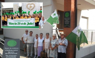 Barátság emléktáblát avattak a dombóvári eszperantisták