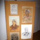 Schön Brigitta kiállítása a Kaposszekcsői Közösségi Házban