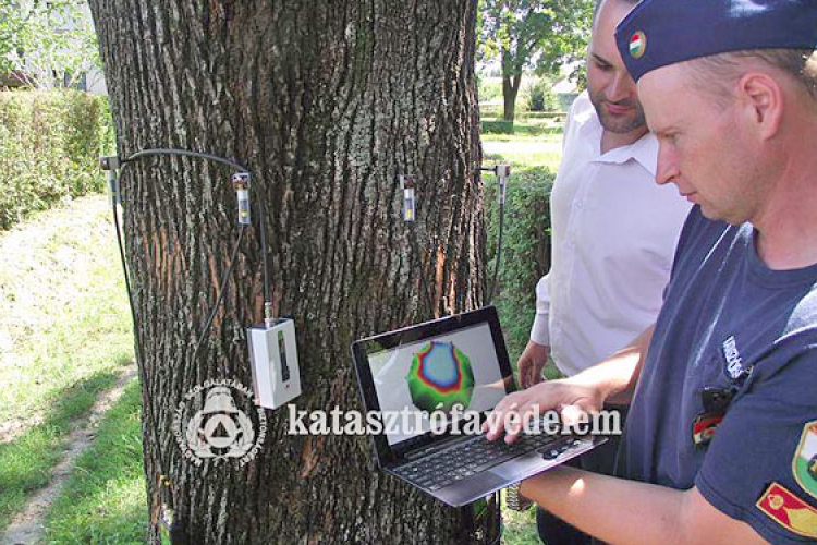 Akusztikus tomográf segíti a viharkárok megelőzését Dombóváron