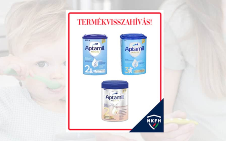 Anyatej-kiegészítő tápszereket hívott vissza a Müller