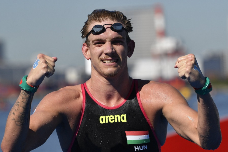 Rasovszky ezüstérmes nyíltvízi úszásban